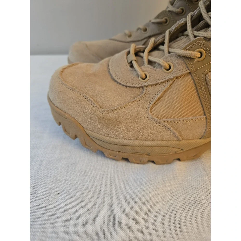 Mil-Tec Generation II Combat Boots Tan Desert Boots Mens Size 13